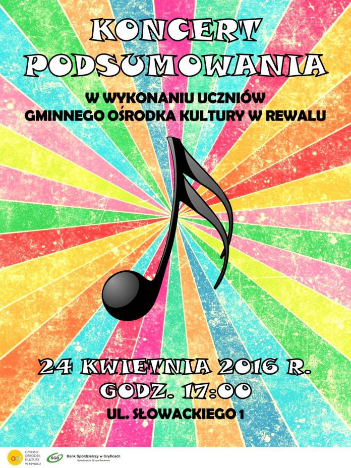 Koncert Podsumowania plakat