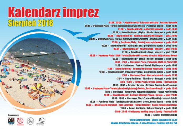 Kalendarz imprez sierpien 2018_Q2